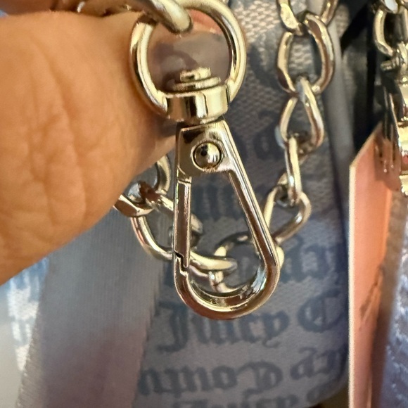Juicy Couture Silver/Blue and Gray Crossbody Bag - Picture 8 of 16